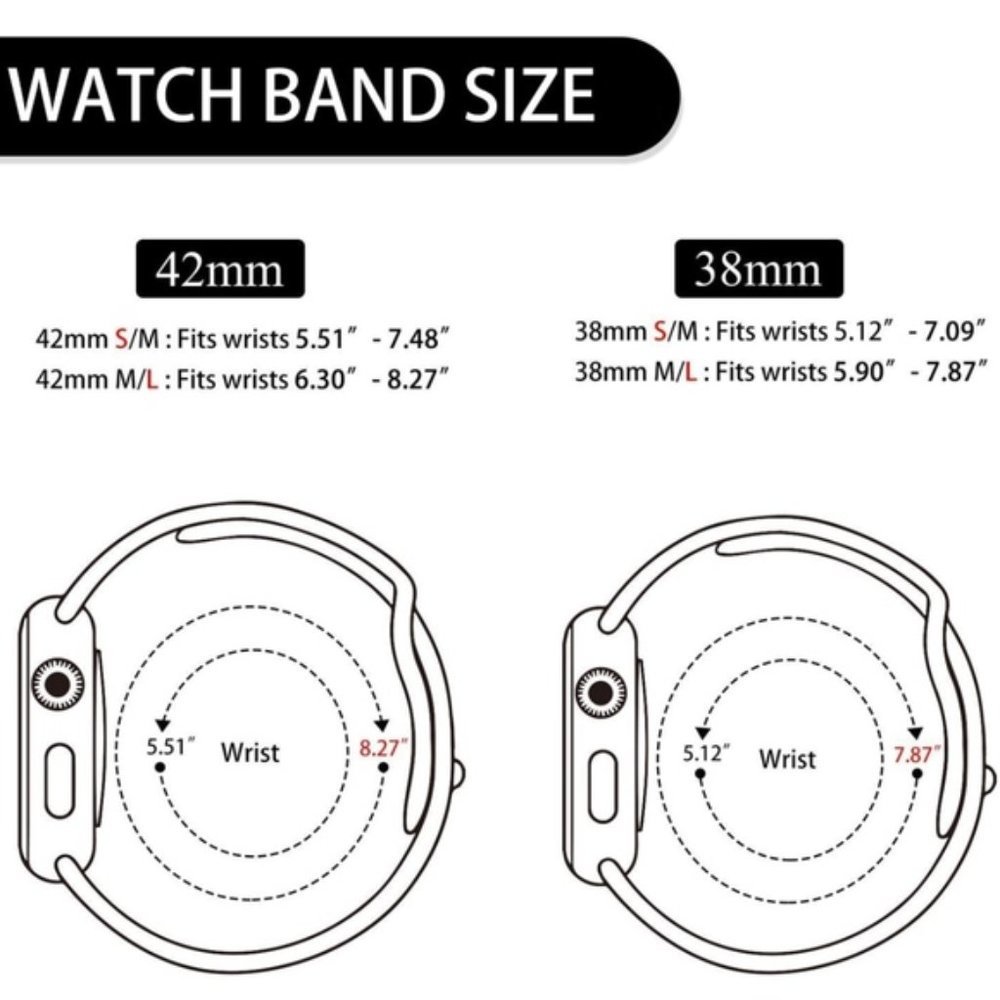 NEW[BAND] DF Sport Silicone For Apple Watch - Picture 4 of 4